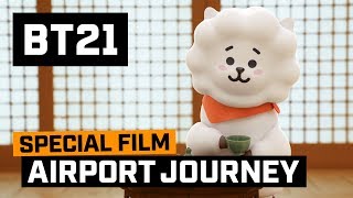 BT21 BT21s Airport Journey  RJ [upl. by Atinahs869]