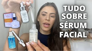 SÉRUM FACIAL DE TRATAMENTO x SÉRUM FACIAL PRÉMAKE DIFERENÇAS e COMO USAR  Miga Sua Make [upl. by Ahseet]