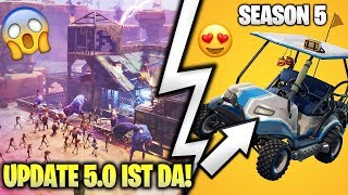 💥 UPDATE 50 IST DA 😍 SEASON 5  NEUE FEATURES 😍 ALLES IM ÜBERBLICK  FORTNITE [upl. by Nnaitak55]