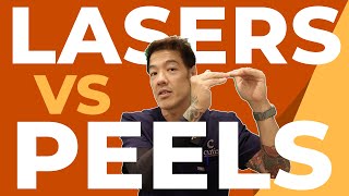 Chemical Peels vs Lasers  Which is better  Dr Davin Lim [upl. by Yrok433]