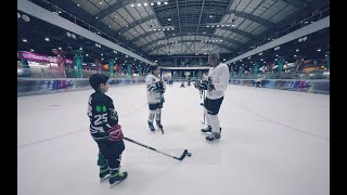 برنامج سين  الرياضة للجميع  هوكي Ice Hockey [upl. by Ardnekan]