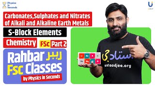 Chemistry  Carbonates Sulphates and Nitrates of Alkali and Alkaline Earth Metals  FSc Part II [upl. by Akenat497]