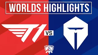 T1 vs TES Highlights ALL GAMES  Worlds 2024 Quarterfinals  T1 vs TOP Esports [upl. by Avika]