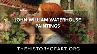 John William Waterhouse Paintings [upl. by Fairfield]