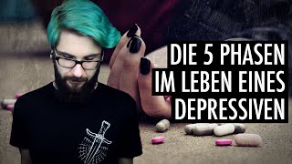 Die 5 Phasen einer Depression  Andre Teilzeit [upl. by Nereus462]