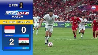 KOMPILASI GOAL INDONESIA VS IRAK WC QUALIFICATION LEG 2 [upl. by Behnken]