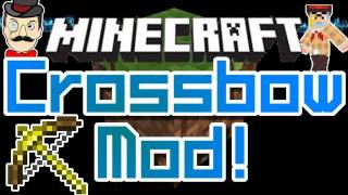 Minecraft Mods  CROSSBOW Mod  Fiery Blaze Bolts amp More [upl. by Cott]