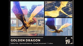 AADON PED Golden Dragon  FIVE M [upl. by Didi128]