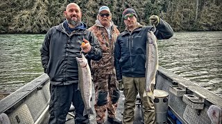 Steelhead Fishing on the Cowlitz River with Clancys Guided Sport Fishing [upl. by Dyrraj]