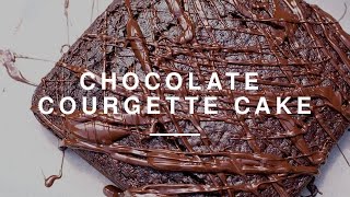 Vegan Chocolate Courgette Cake  Izy Hossack  Wild Dish [upl. by Ordnassela]