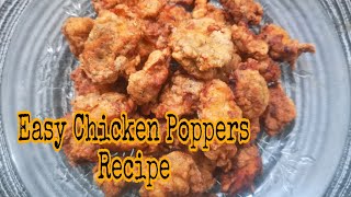 EASY DIY CHICKEN POPPERS DIY CHICKEN POPPERS [upl. by Leschen888]