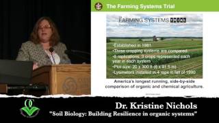 Dr Kristine Nichols  Soil Biology Builds Resilience in Organic Systems [upl. by Senhauser412]