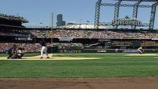 ARISEA Griffey Jr hits first homer at Safeco Field [upl. by Yggam]