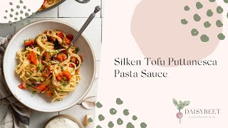 Silken Tofu Pasta Sauce Recipe [upl. by Notnil]