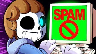 RESPONDENDO SPAM COM UNDERTALE [upl. by Annitsirhc]