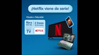 Pásate a Telecable con Netflix incluido 12 meses [upl. by Ettegirb725]