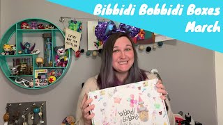 BIBBIDI BOBBIDI BOXES UNBOXING  MARCH AND COUPON CODE [upl. by Juanita119]