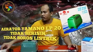 AERATOR YAMANO LP 20 REVIEW  AIR PUMP YAMANO LP 20 [upl. by Animas461]