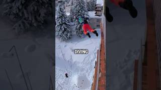 Snow Diving is Crazy [upl. by Sharp]