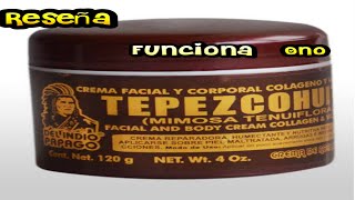 reseña de crema de tepezcohuite de noche funciona o no 🤔 [upl. by Alilad44]