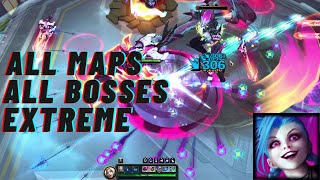 Swarm Extreme All Maps All Bosses SoloJinx [upl. by Friend404]