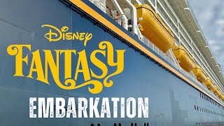 The PERFECT Embarkation Day on Disney Fantasy [upl. by Pax]