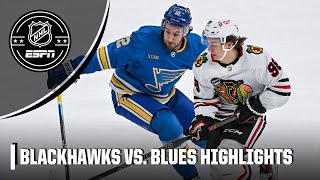 Chicago Blackhawks vs St Louis Blues  Full Game Highlights [upl. by Lebanna]