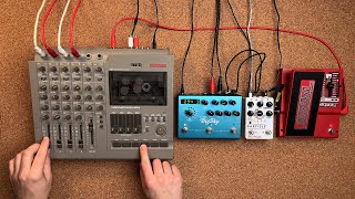 Tascam 424  effects  Ambient Playbox [upl. by Pierro]