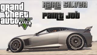 GTA 5 Rare Silver Paint Color Scheme GTA 5 Rare Paint Colors [upl. by Bolton]