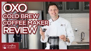 OXO Cold Brew Coffee Maker  Review by Chef Austin [upl. by Acemat215]