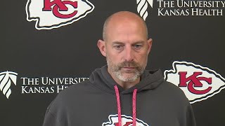 Chiefs vs Bills Offensive coordinator Matt Nagy press conference [upl. by Silbahc]