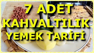 7 ENFES KAHVALTILIK TARİFİ TEK VİDEODA [upl. by Fernanda]