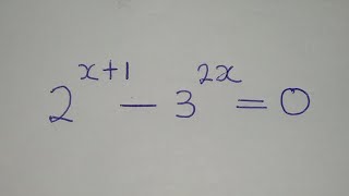 Russian Olympiad Mathematics  Exponential equation [upl. by Attenov]