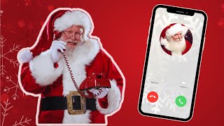 Llamada Telefónica a SANTA CLAUS 🎅Papá Noel 🎄navidad [upl. by Arimihc]