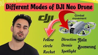 DJI Neo  All 8 Modes Explained With amp Without Phone  Gimbal Axis Movement  Portrait Mode dji [upl. by Laurent]