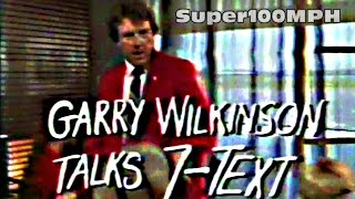 GARRY WILKINSON Talks 7Text 1990 [upl. by Limaj]