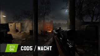 CoD5 WaW  Nacht der Untoten  RTX Remix [upl. by Breena503]