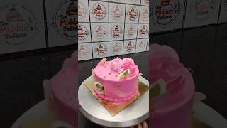 Pink with shortvideo cake cakedecorating cakedecoratingtutorials cakedesign trendingshorts c [upl. by Nolyaw]