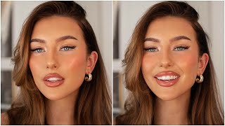 easy natural everyday makeup tutorial using only 10 products 💕 chatty grwm [upl. by Ibbob878]