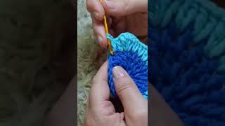 Aumento tejido a crochet punto alto copia [upl. by Jerrylee]