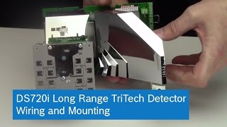 Bosch DS720i Long Range TriTech Detector Wiring and Mounting [upl. by Aikcin]