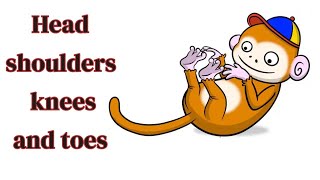 Head Shoulders Knees and Toes  Fun Kids Song Nursery Rhyming [upl. by Hsoj892]