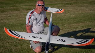 TopRc Hobby  T1800 Motor glider Two Pilots and Two Flight reviews [upl. by Dari]