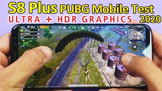 Samsung Galaxy S8 Plus PUBG MOBILE TEST in 2020 S8 Plus PUBG Mobile Test🛑 [upl. by Maclaine]