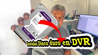 COMO INSTALAR DISCO DURO EN DVR [upl. by Virgilia]