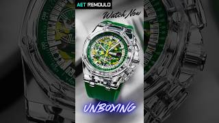 Unboxing Audemars Piguet Offshore AET REMOULD quotCHAMELEONquot MustSee 2024 愛彼 皇家橡樹 離岸型 shorts [upl. by Eniawtna88]