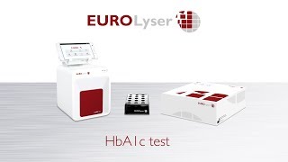 Performing an HbA1c test on the Eurolyser CUBES [upl. by Jollenta]