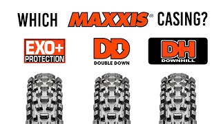 Maxxis Casing Comparison  EXO vs DD vs DH [upl. by Luna]