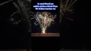 Sabka record Tod Diya Mr indian hacker diwali special 😍 shorts shortsviral diwali MarkRober [upl. by Ahsenik551]