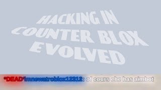 HACKING IN COUNTER BLOXEVOLVED REAL [upl. by Cassius]